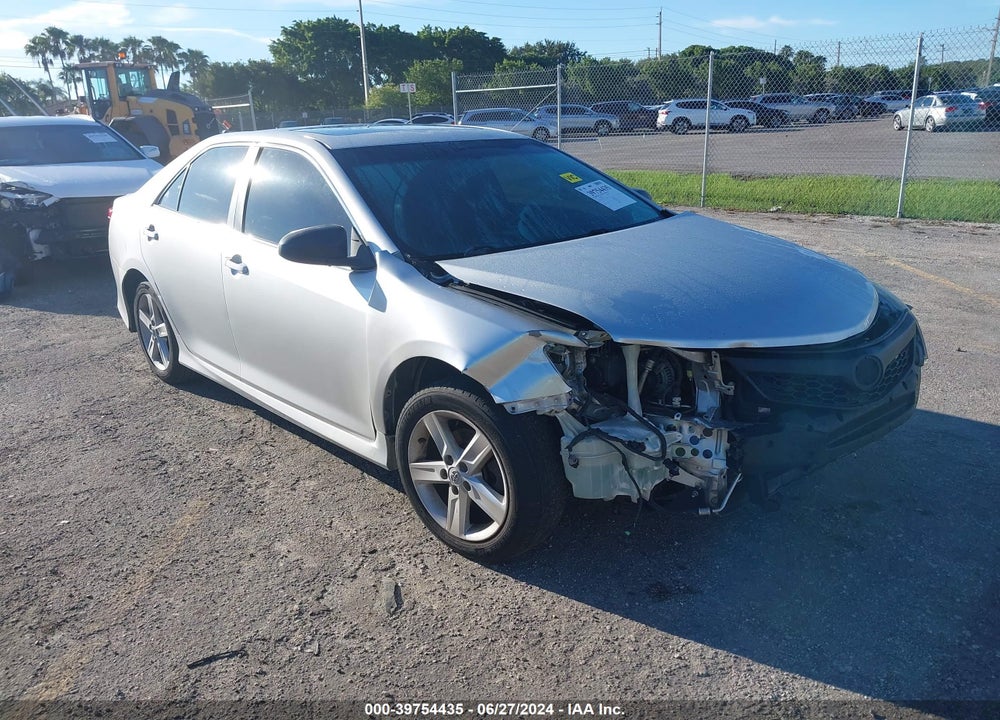 2012 TOYOTA CAMRY SE VIN: 4T1BF1FKXCU042285
