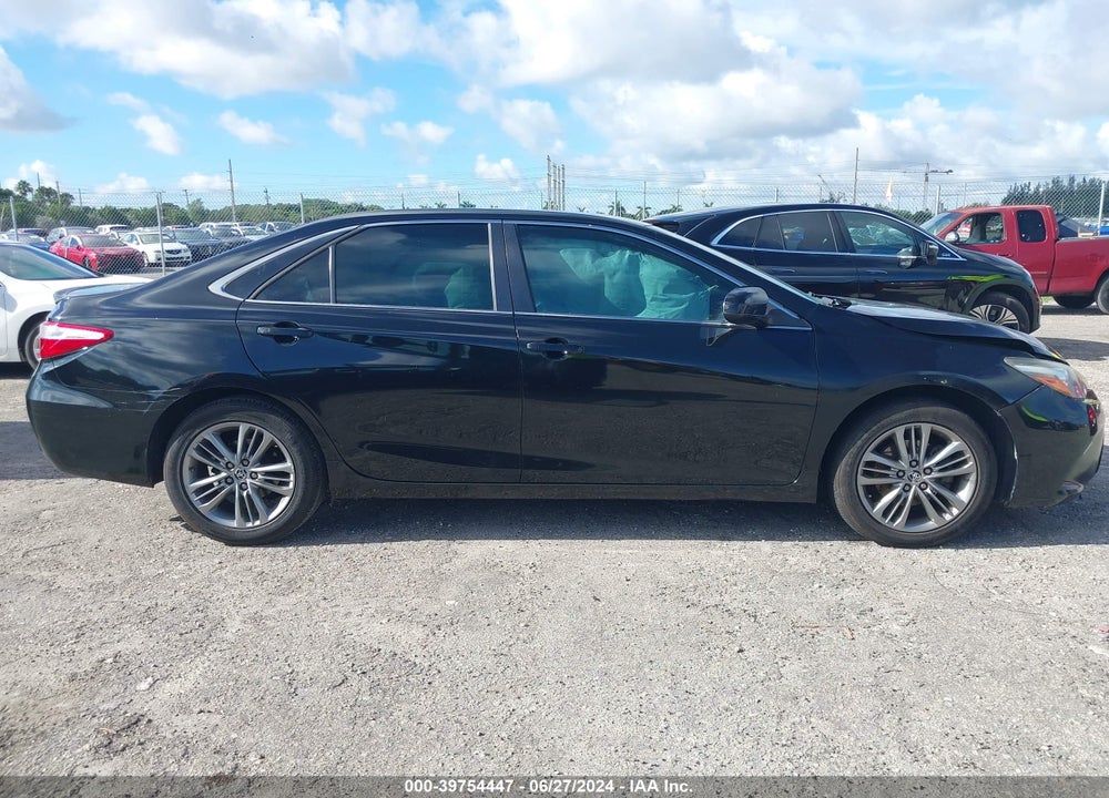 2015 TOYOTA CAMRY SE VIN: 4T1BF1FK6FU016805