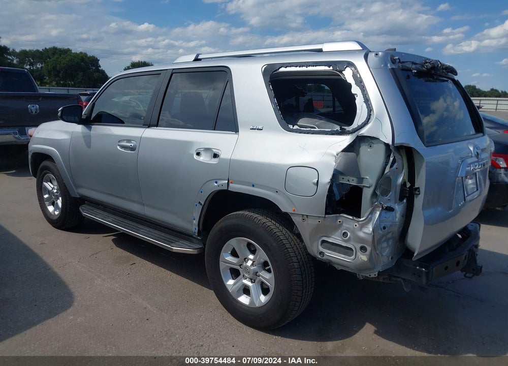 2018 TOYOTA 4RUNNER SR5 PREMIUM VIN: JTEZU5JR2J5187747