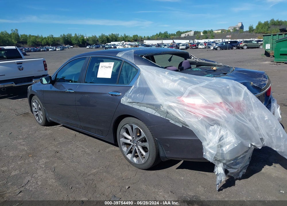 2013 HONDA ACCORD SPORT VIN: 1HGCR2E51DA140899