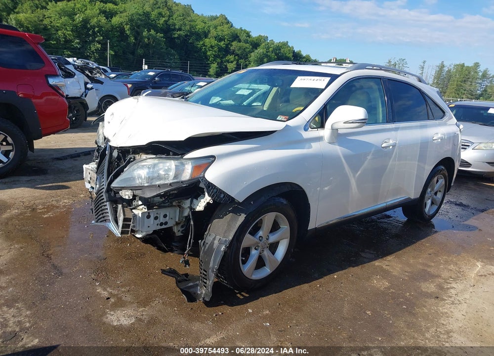 2012 LEXUS RX 350 VIN: 2T2BK1BA5CC142607