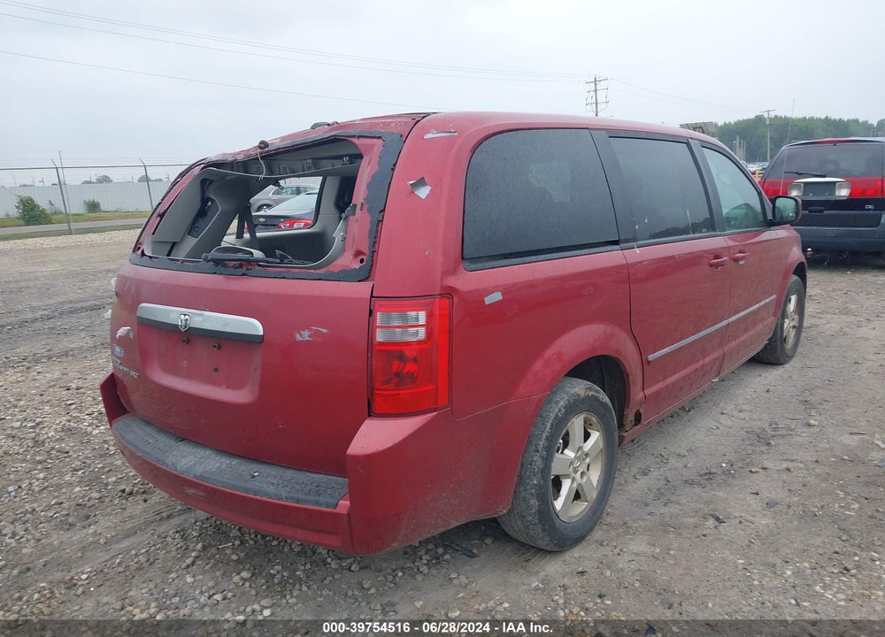 2008 DODGE GRAND CARAVAN SXT VIN: 2D8HN54P28R752813