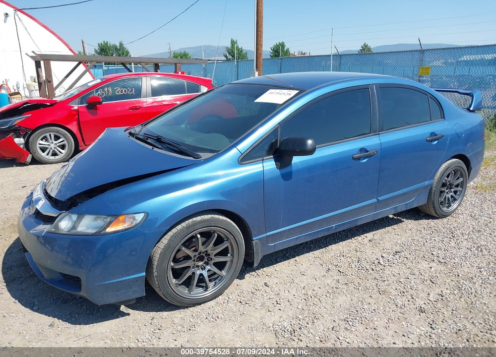 2009 HONDA CIVIC SDN VIN: 2HGFA16499H000600