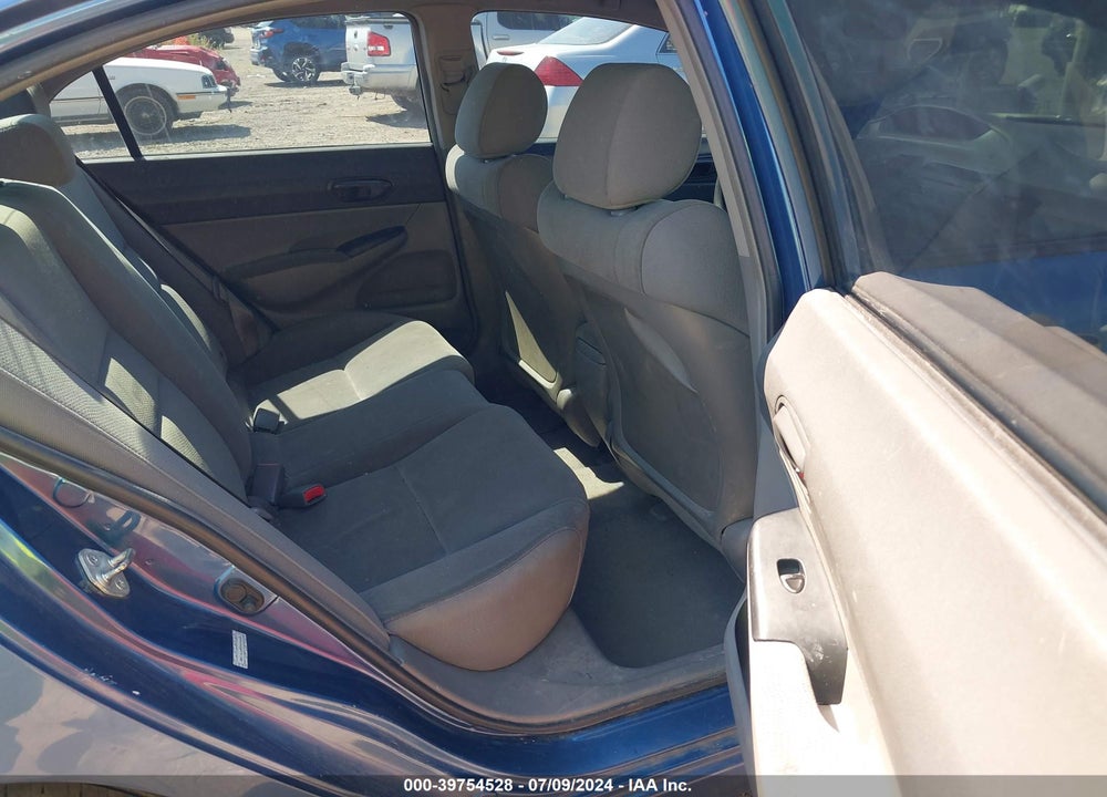 2009 HONDA CIVIC SDN VIN: 2HGFA16499H000600