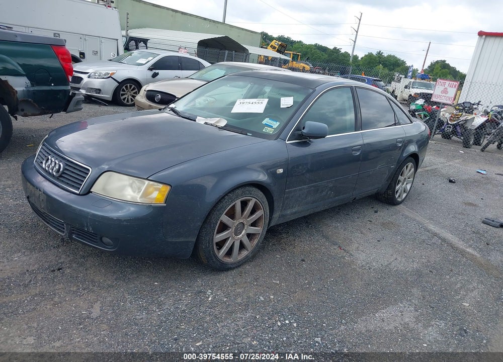 2004 AUDI A6 2.7T S-LINE VIN: WAUCD64B04N085153