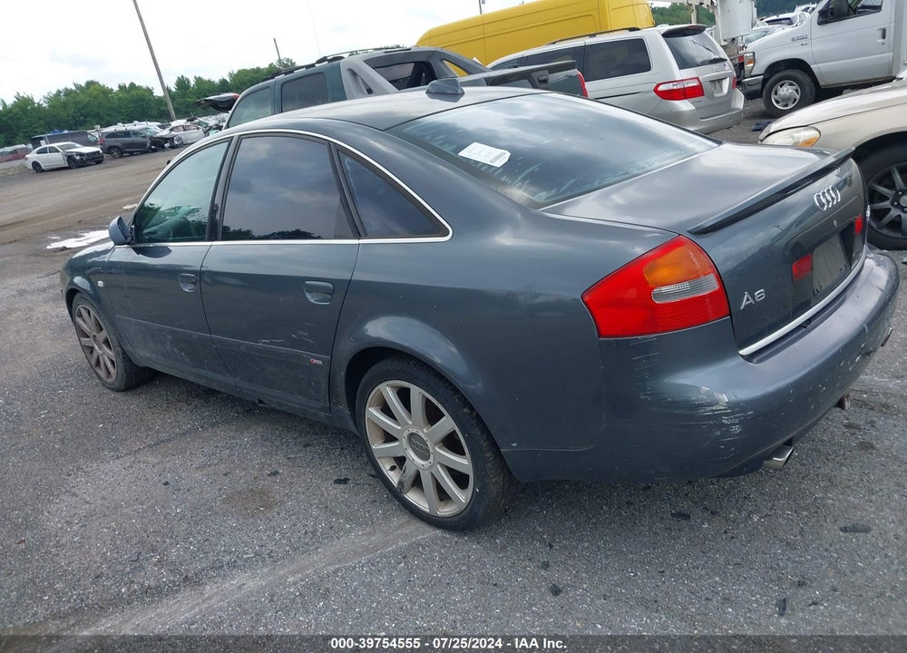 2004 AUDI A6 2.7T S-LINE VIN: WAUCD64B04N085153