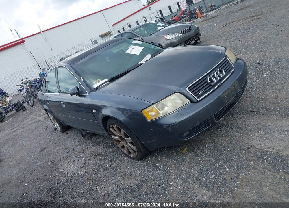 2004 AUDI A6 2.7T S-LINE VIN: WAUCD64B04N085153