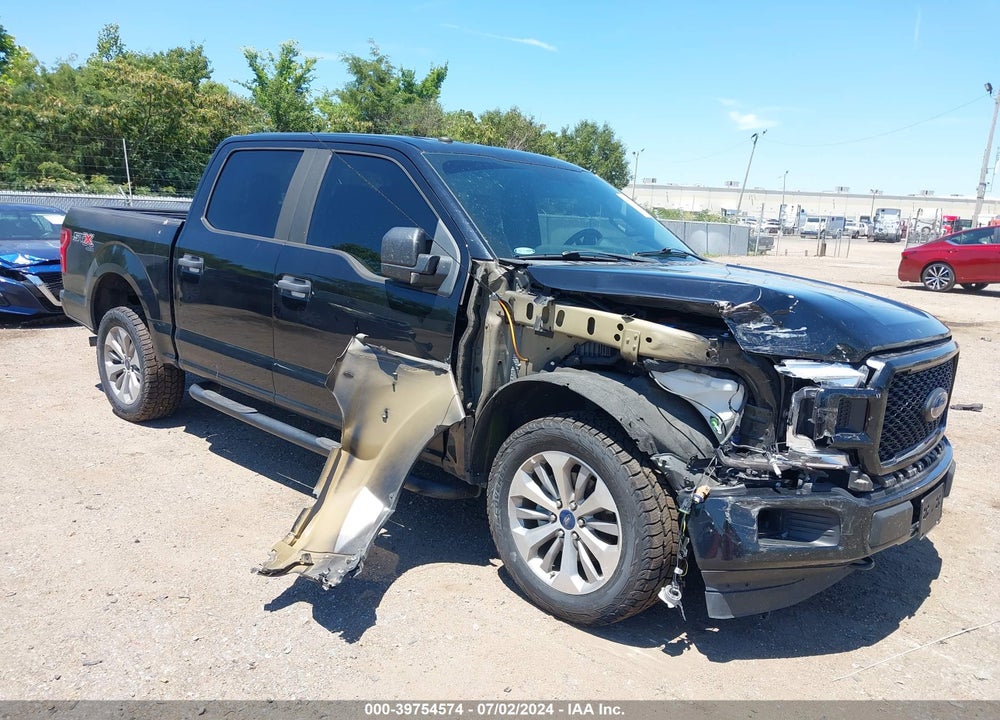 2018 FORD F-150 XL VIN: 1FTEW1EP6JKE55604