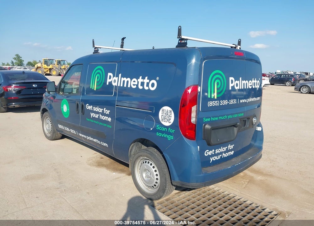 2022 RAM PROMASTER CITY CARGO VAN VIN: ZFBHRFAB1N6X10592