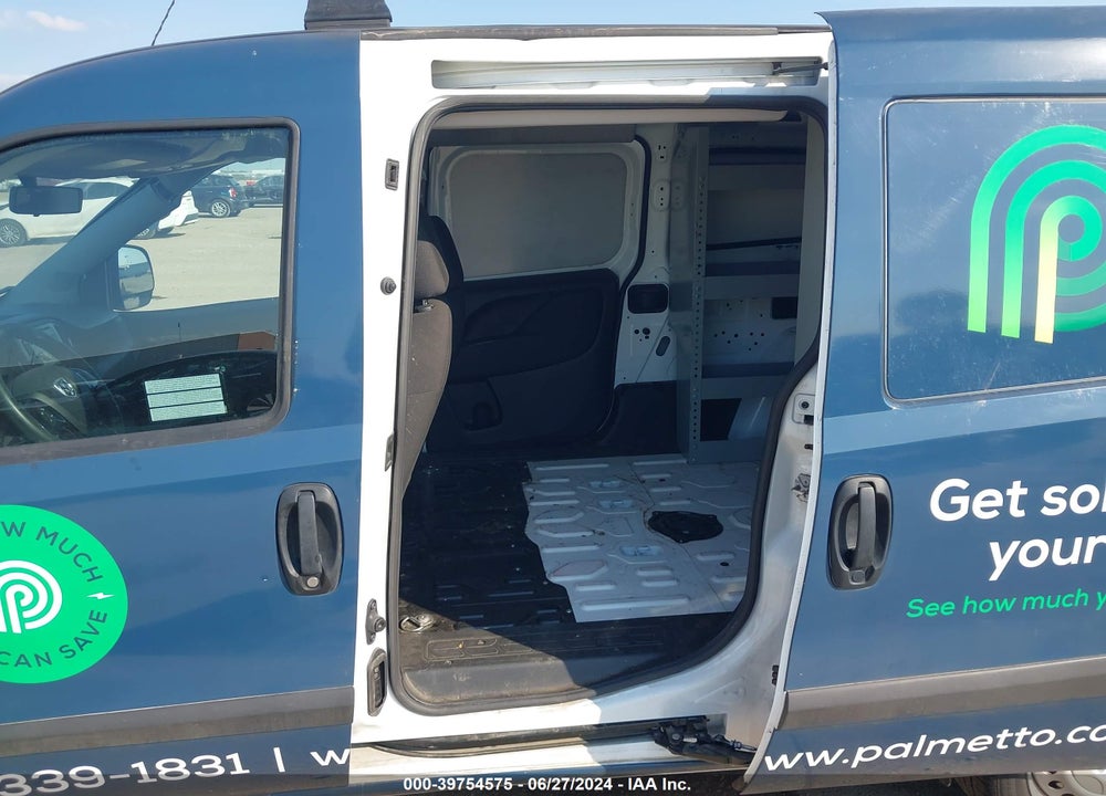 2022 RAM PROMASTER CITY CARGO VAN VIN: ZFBHRFAB1N6X10592