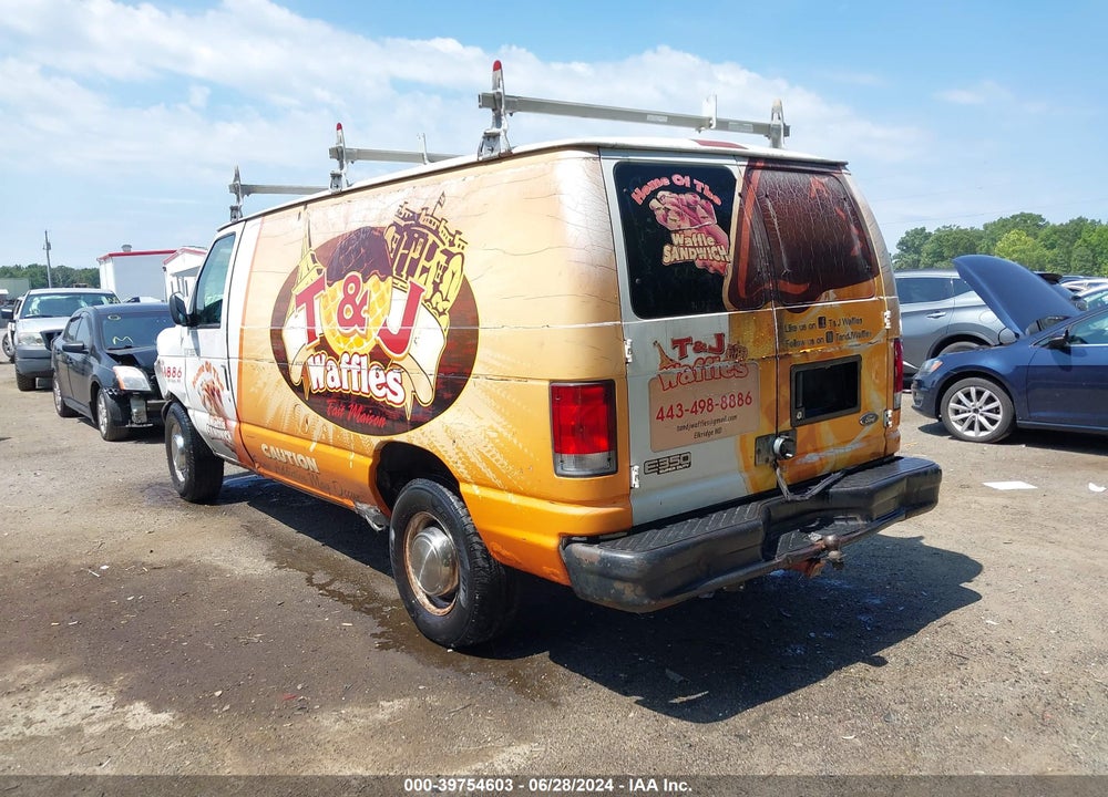 2001 FORD E-350 SUPER DUTY COMMERCIAL/RECREATIONAL VIN: 1FTSE34LX1HA18962