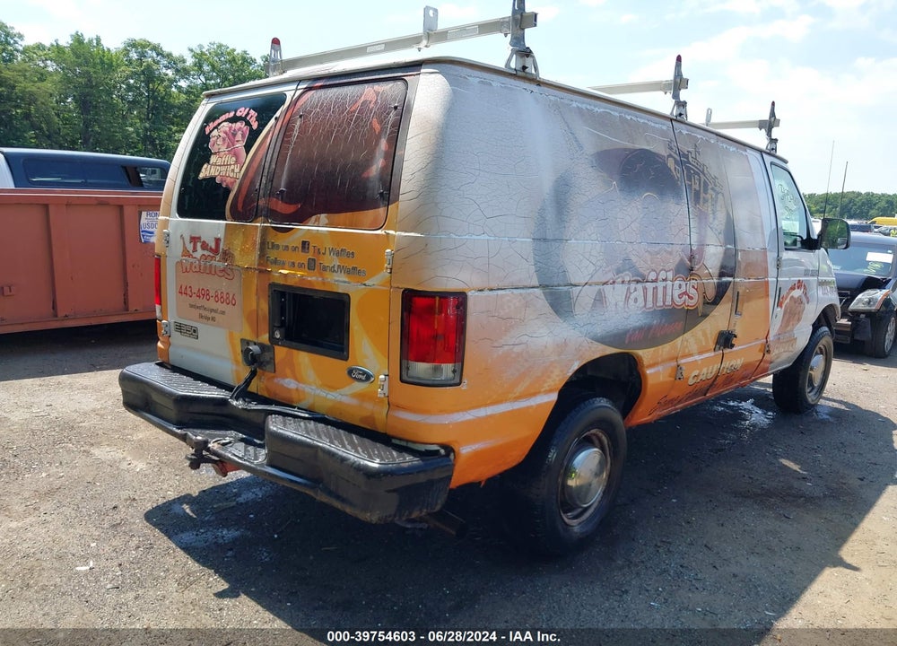 2001 FORD E-350 SUPER DUTY COMMERCIAL/RECREATIONAL VIN: 1FTSE34LX1HA18962