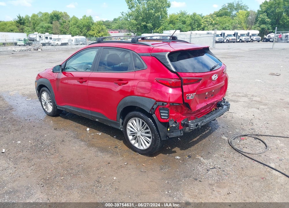 2021 HYUNDAI KONA SEL VIN: KM8K2CAA6MU628196