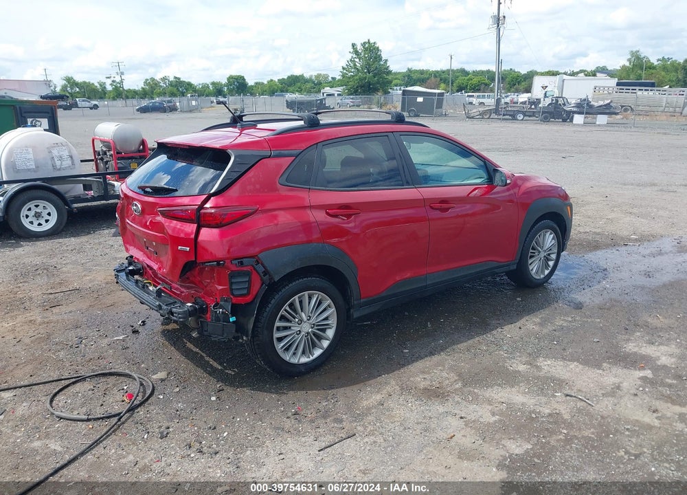 2021 HYUNDAI KONA SEL VIN: KM8K2CAA6MU628196