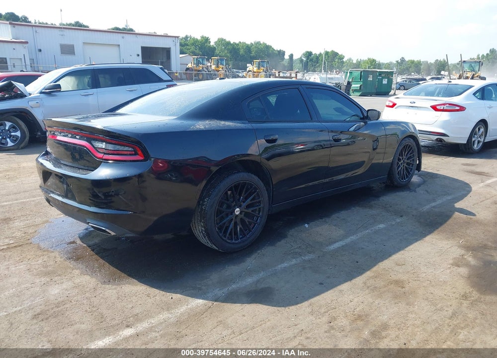 2015 DODGE CHARGER SE VIN: 2C3CDXBG7FH790328