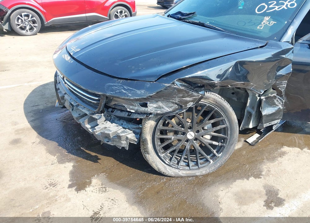 2015 DODGE CHARGER SE VIN: 2C3CDXBG7FH790328