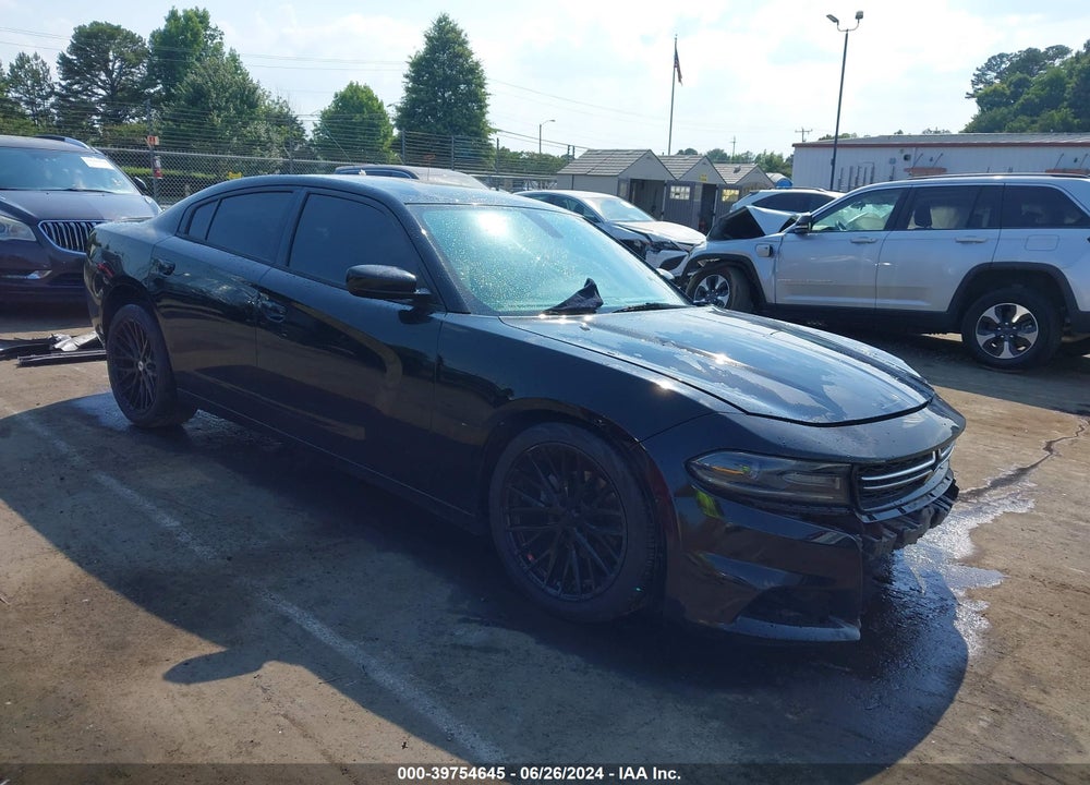 2015 DODGE CHARGER SE VIN: 2C3CDXBG7FH790328