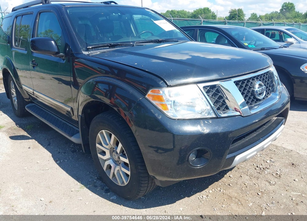 2012 NISSAN PATHFINDER LE VIN: 5N1AR1NB1CC630568