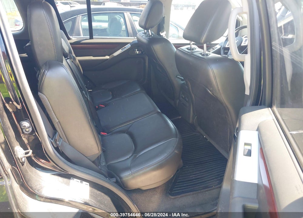 2012 NISSAN PATHFINDER LE VIN: 5N1AR1NB1CC630568