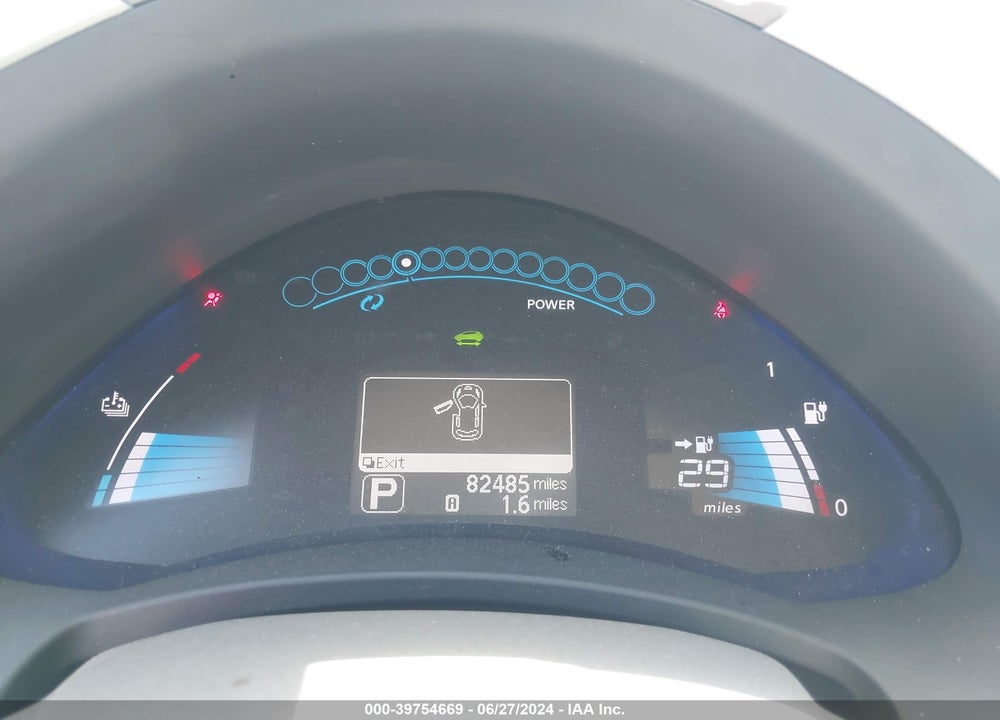 2012 NISSAN LEAF SL VIN: JN1AZ0CP5CT019605