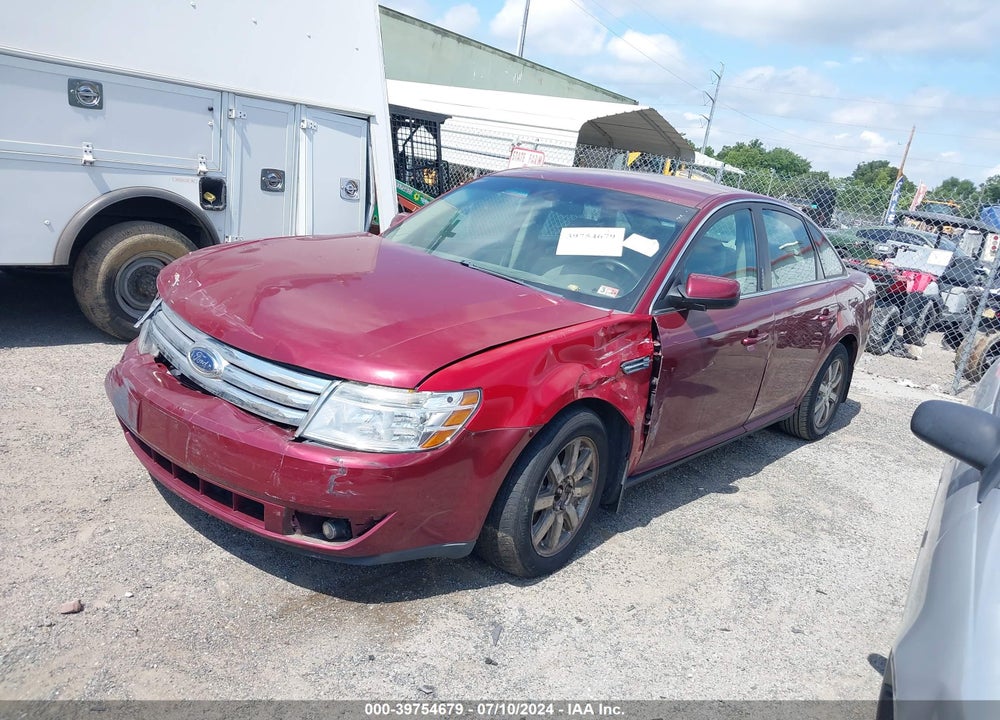 2008 FORD TAURUS SEL VIN: 1FAHP24W18G128300