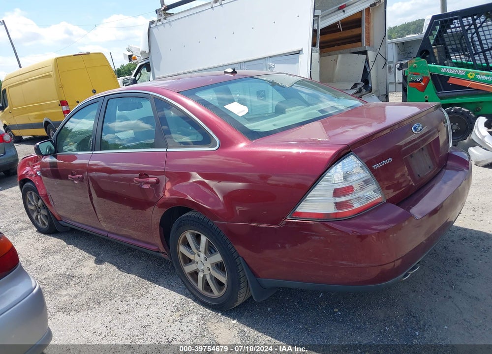 2008 FORD TAURUS SEL VIN: 1FAHP24W18G128300
