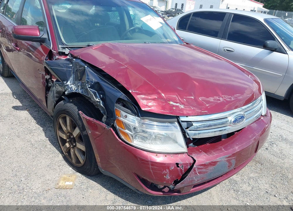 2008 FORD TAURUS SEL VIN: 1FAHP24W18G128300