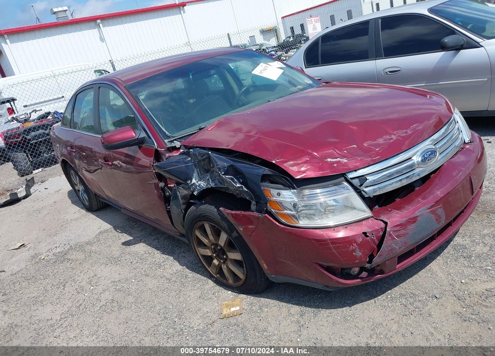 2008 FORD TAURUS SEL VIN: 1FAHP24W18G128300