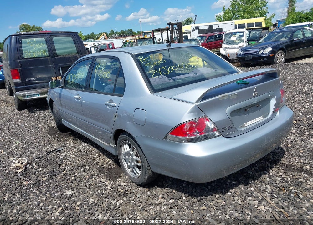 2005 MITSUBISHI LANCER OZ RALLY VIN: JA3AJ86E65U000330