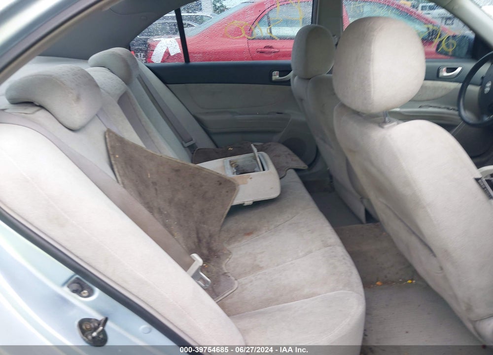 2006 HYUNDAI SONATA GLS V6/LX V6 VIN: 5NPEU46F36H109805