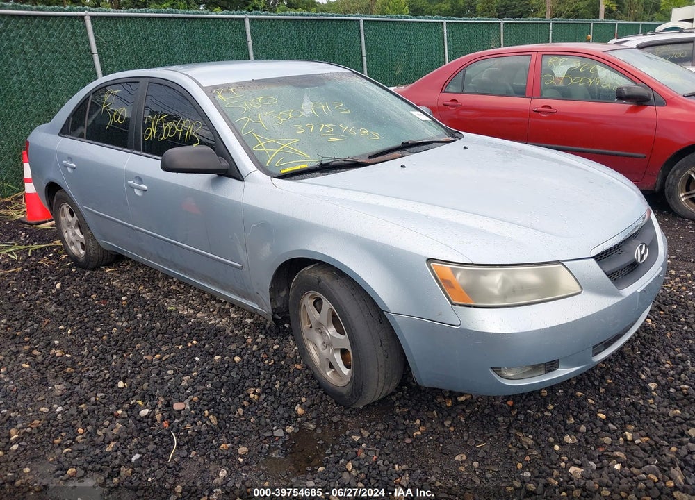 2006 HYUNDAI SONATA GLS V6/LX V6 VIN: 5NPEU46F36H109805