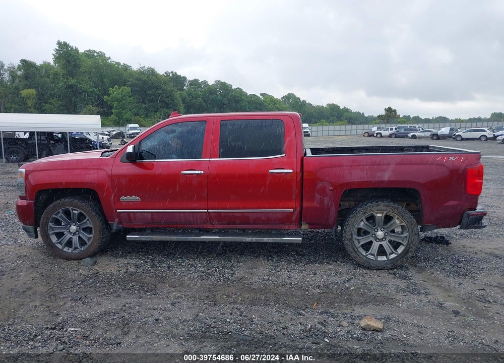 2018 CHEVROLET SILVERADO 1500 HIGH COUNTRY VIN: 3GCUKTEJ1JG615149