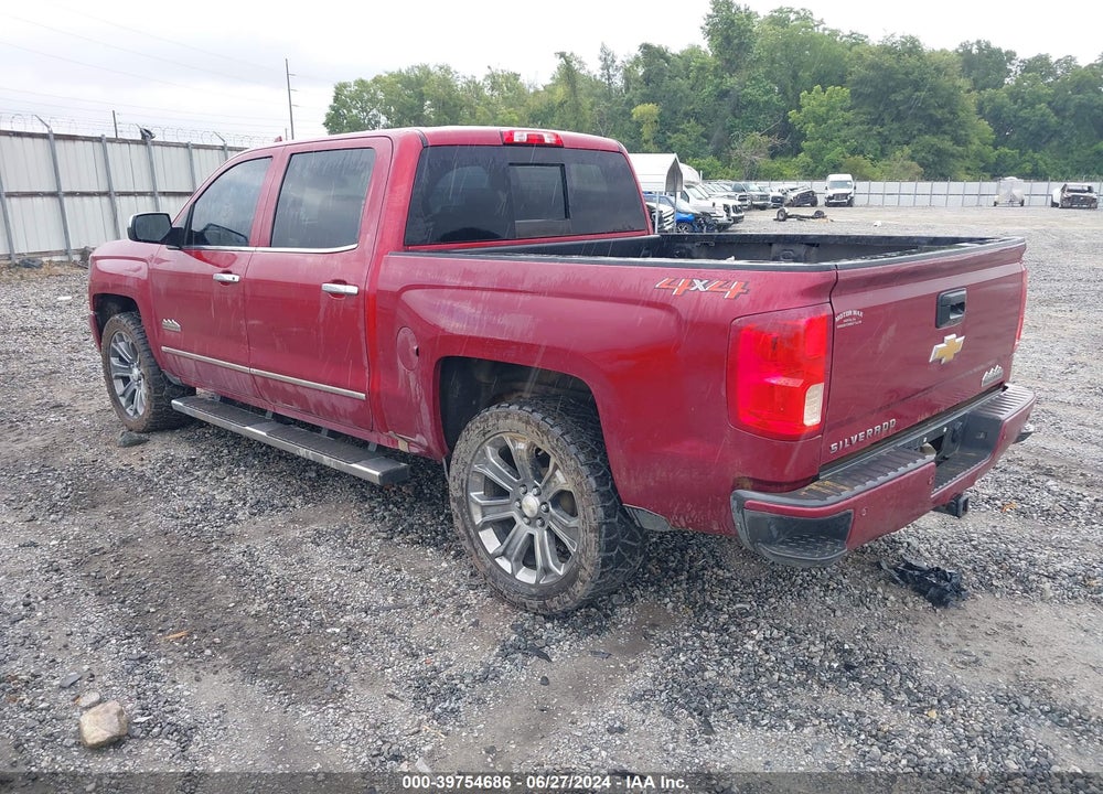 2018 CHEVROLET SILVERADO 1500 HIGH COUNTRY VIN: 3GCUKTEJ1JG615149