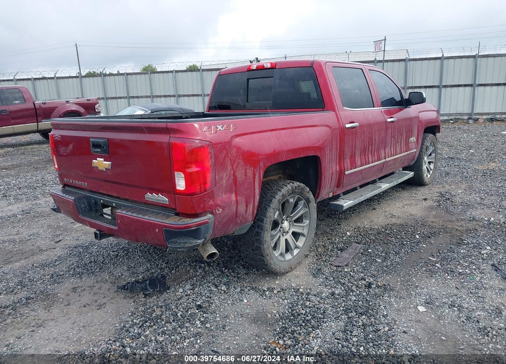 2018 CHEVROLET SILVERADO 1500 HIGH COUNTRY VIN: 3GCUKTEJ1JG615149
