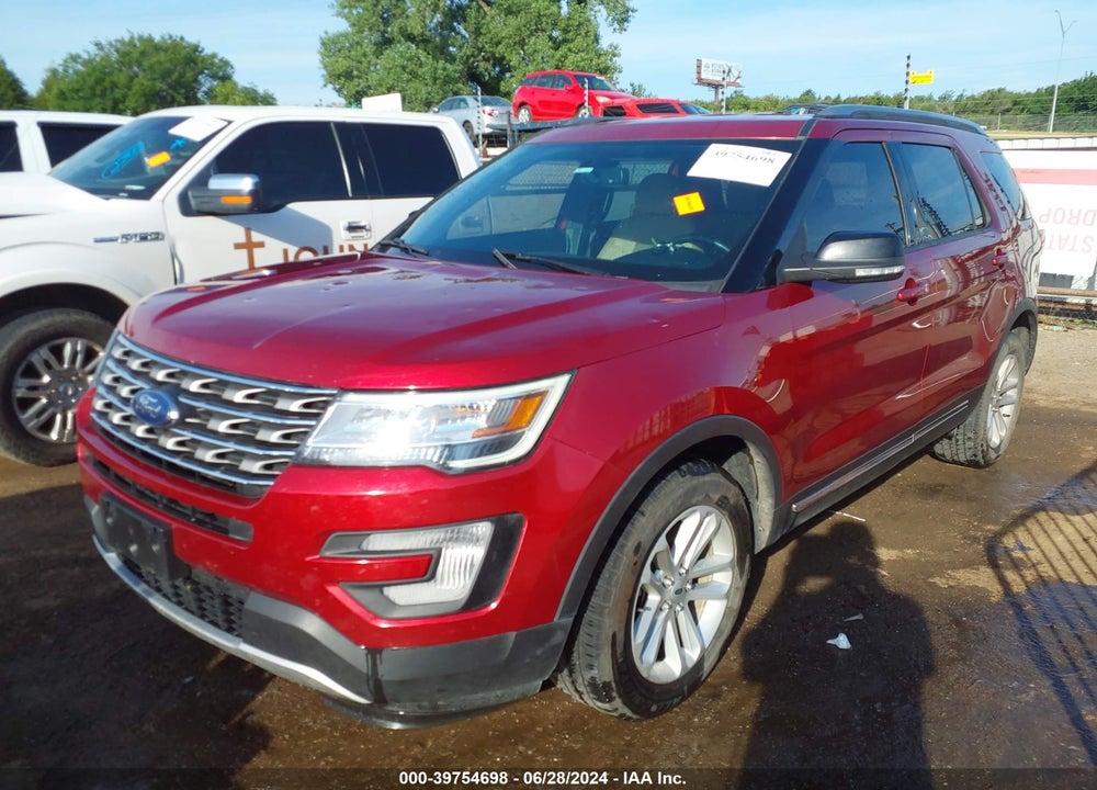 2017 FORD EXPLORER XLT VIN: 1FM5K7D84HGD86865