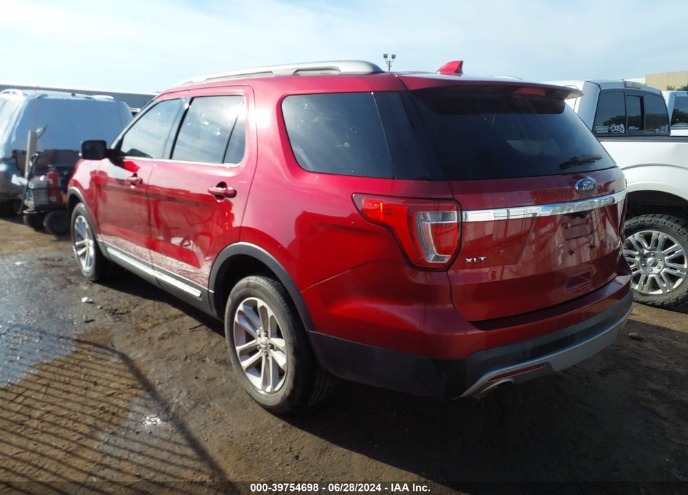 2017 FORD EXPLORER XLT VIN: 1FM5K7D84HGD86865