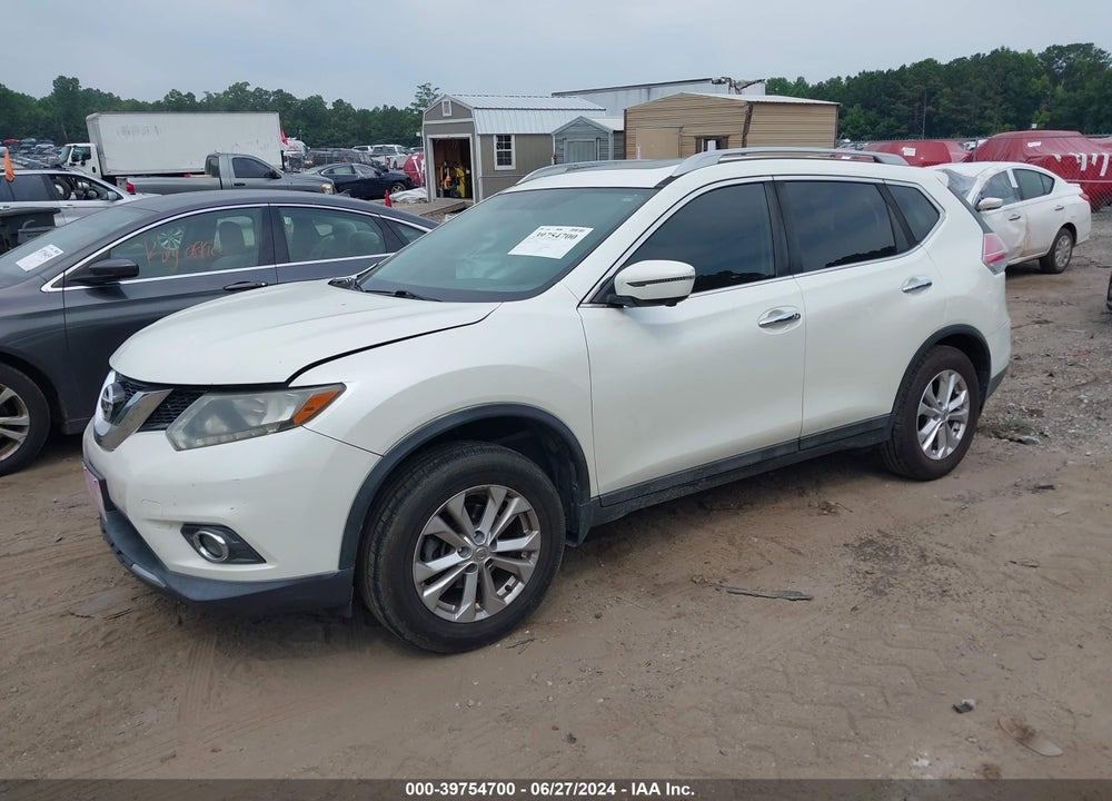 2016 NISSAN ROGUE SV VIN: 5N1AT2MV9GC815881