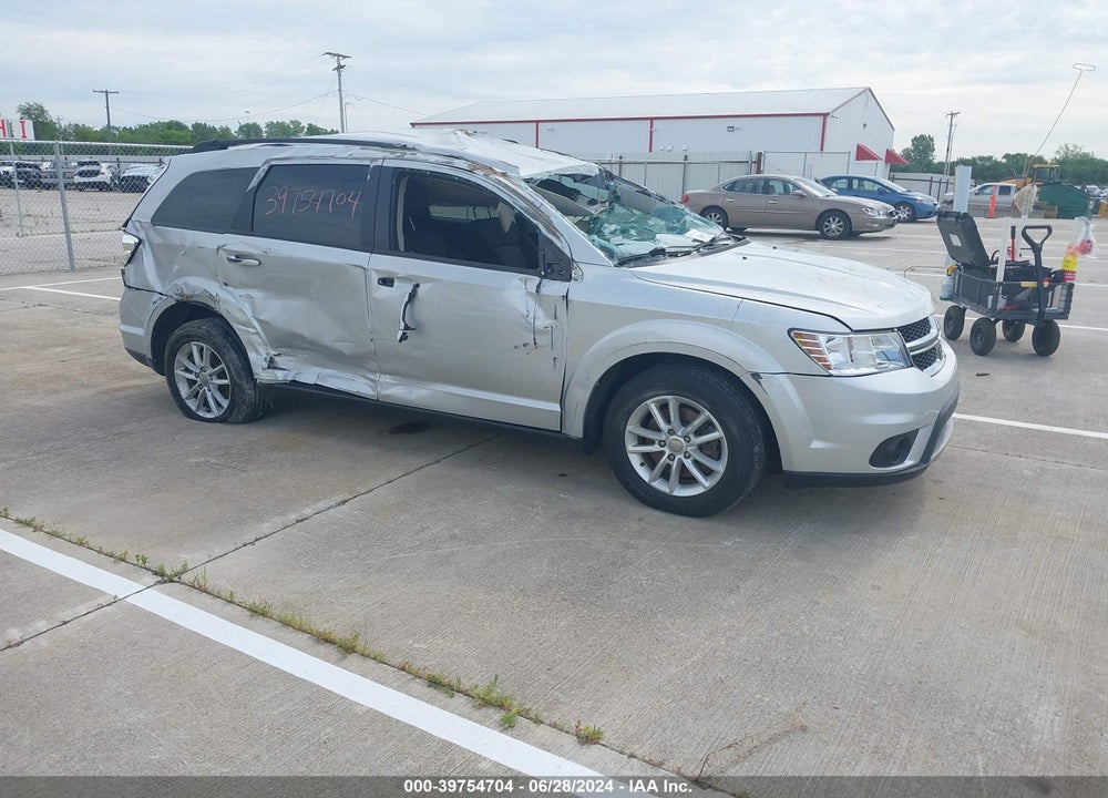 2014 DODGE JOURNEY SXT VIN: 3C4PDCBG9ET192110
