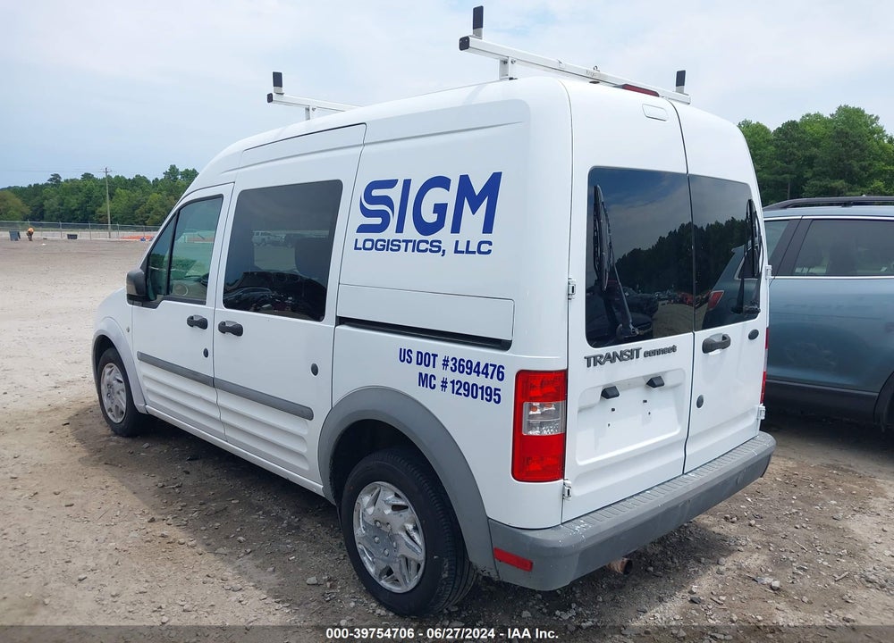 2011 FORD TRANSIT CONNECT XL VIN: NM0LS6AN9BT046526