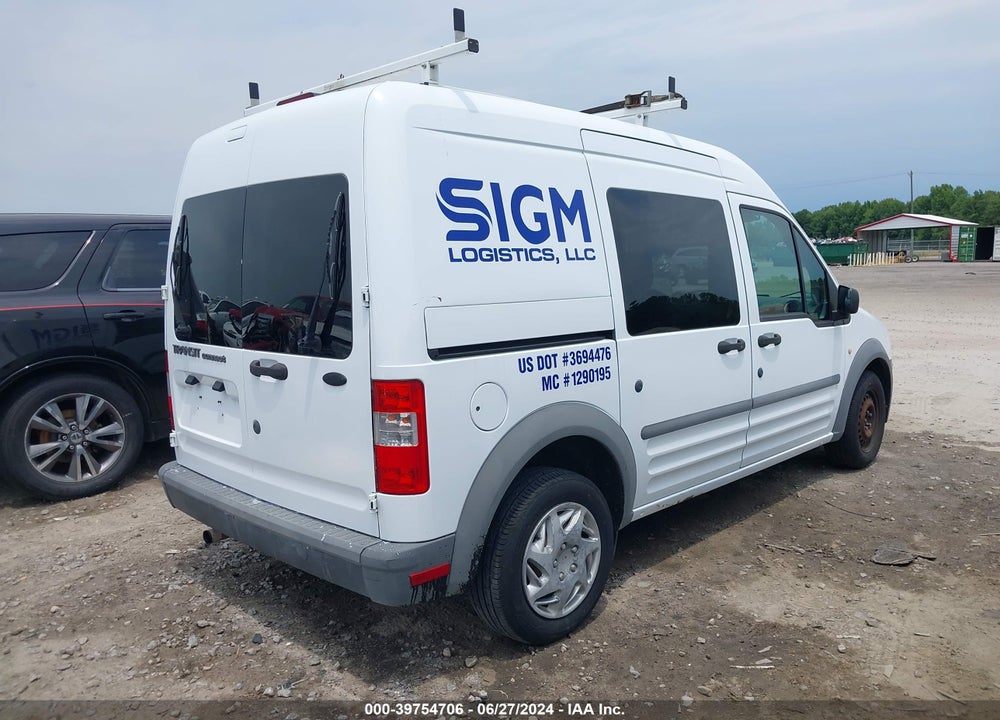 2011 FORD TRANSIT CONNECT XL VIN: NM0LS6AN9BT046526
