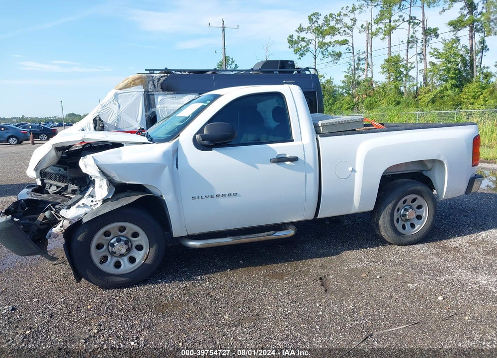 2013 CHEVROLET SILVERADO 1500 WORK TRUCK VIN: 1GCNCPEX8DZ321104