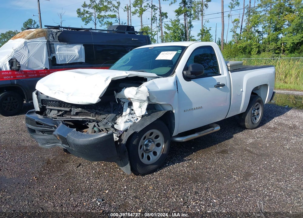2013 CHEVROLET SILVERADO 1500 WORK TRUCK VIN: 1GCNCPEX8DZ321104