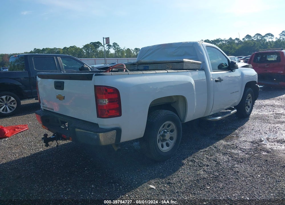 2013 CHEVROLET SILVERADO 1500 WORK TRUCK VIN: 1GCNCPEX8DZ321104