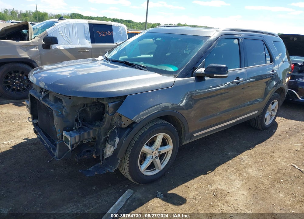 2016 FORD EXPLORER XLT VIN: 1FM5K8D89GGA24292