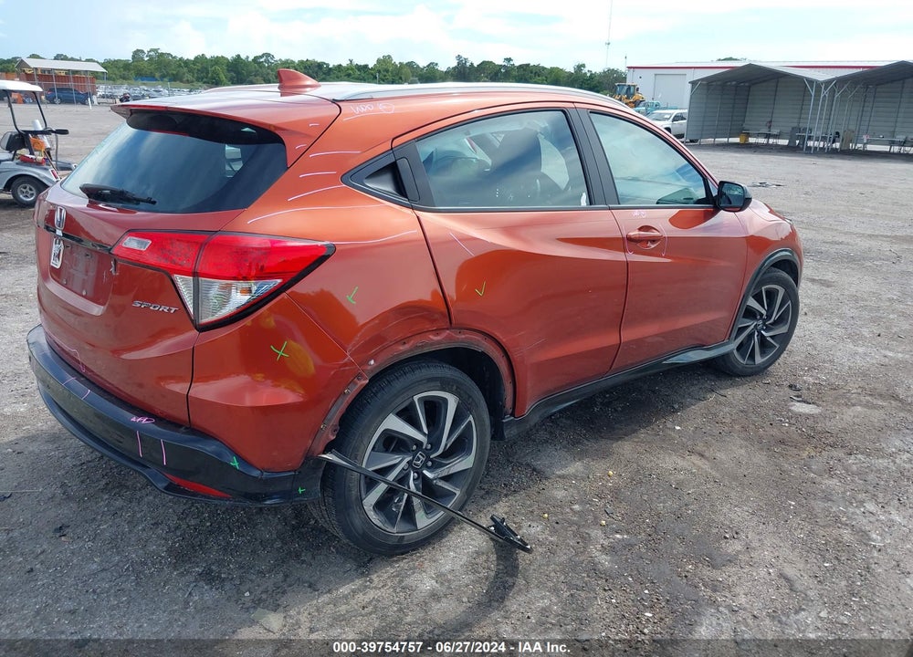 2019 HONDA HR-V SPORT VIN: 3CZRU5H1XKM714184