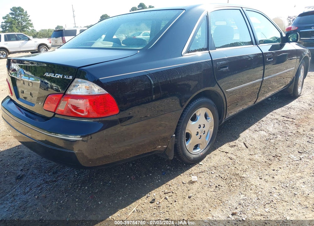 2004 TOYOTA AVALON XLS VIN: 4T1BF28BX4U353526