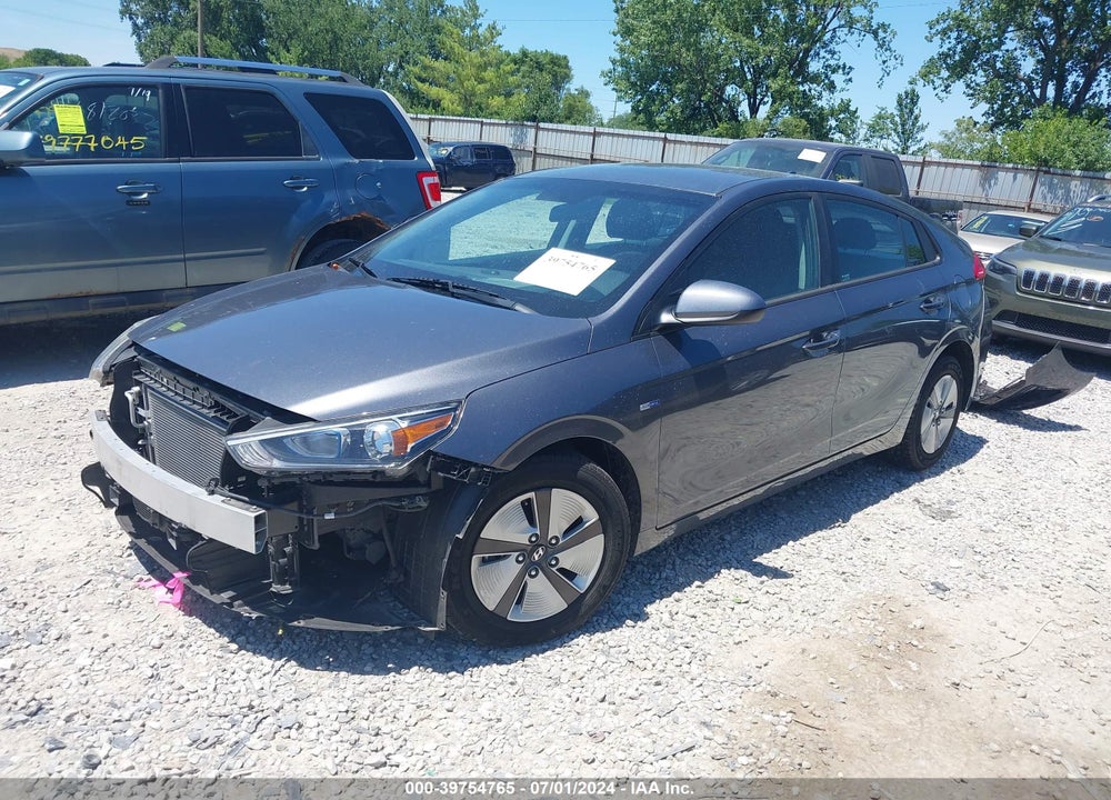 2019 HYUNDAI IONIQ HYBRID BLUE VIN: KMHC65LC8KU179488