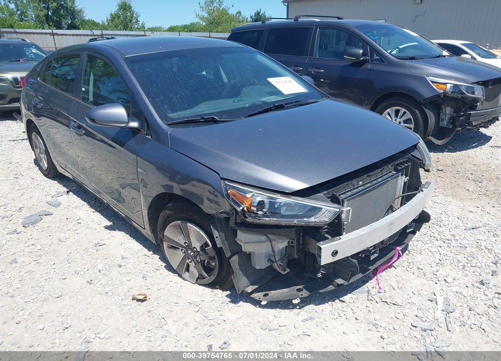 2019 HYUNDAI IONIQ HYBRID BLUE VIN: KMHC65LC8KU179488