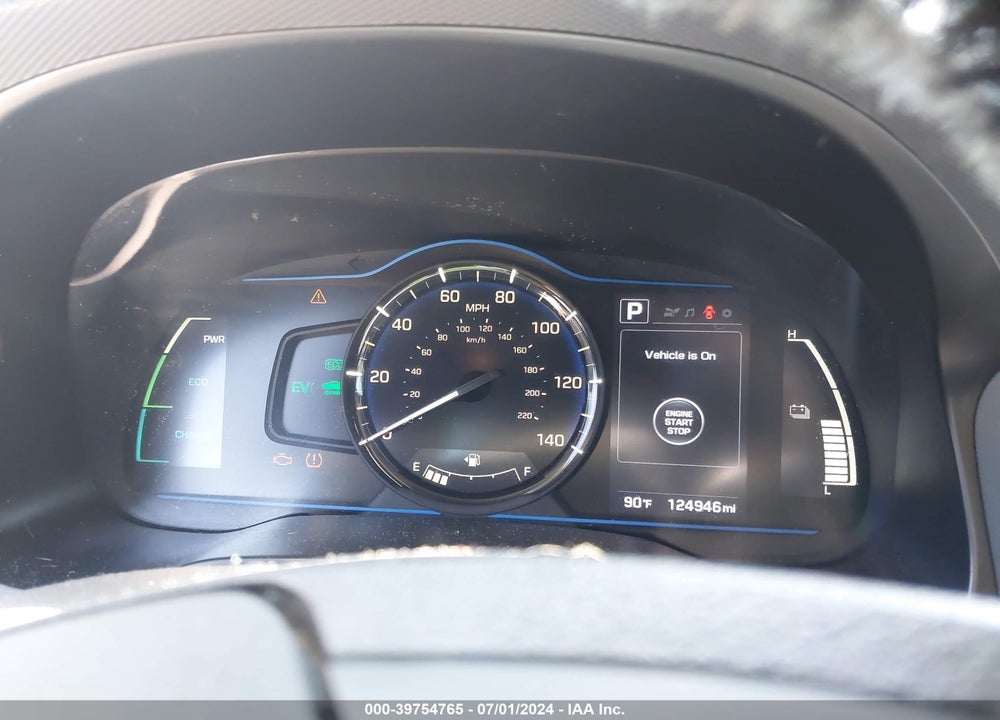 2019 HYUNDAI IONIQ HYBRID BLUE VIN: KMHC65LC8KU179488