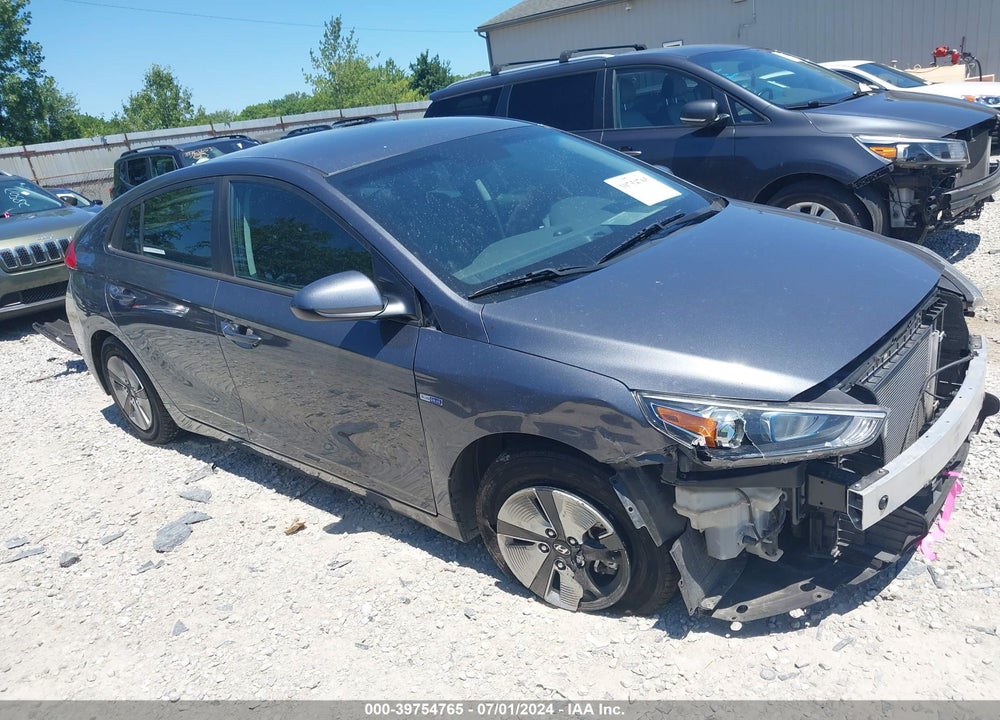 2019 HYUNDAI IONIQ HYBRID BLUE VIN: KMHC65LC8KU179488
